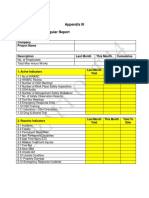 OSH Report Template