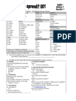 Nouns Parts of The Day Verbs Adverbs Responses Numbers Adjectives Other Other Possessive