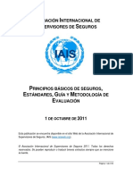 Principios Básicos de Seguros Estándares Guía y Metodología de Evaluación (ASSAL)