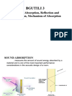 Sound Absorption Mechanisms