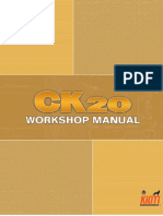 Kioti Daedong CK20H Tractor Service Repair Manual PDF