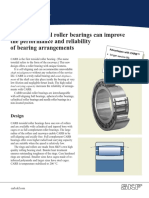 Carb Toroidal Roller Bearings Can Improve The Performance and Reliability of Bearing Arrangements