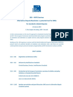 SBS WIPO Seminar Programme 