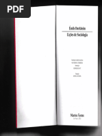 DURKHEIM Lições de Sociologia