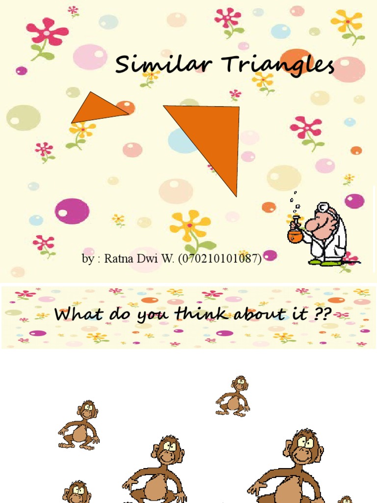 Understanding Similar Triangles | PDF | Triangle | Geometric Measurement