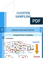 MPCT11a Cluster Sampling