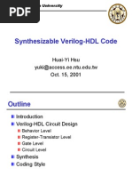 (Ebook - PDF) Synthesizable Verilog-HDL Code - Circuit Design