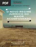 Novo regime jurídico do Maior Acompanhado