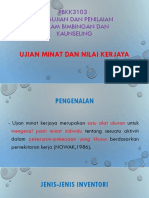 Ujian Minat Dan Ujian Kerjaya