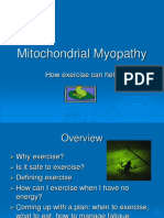 Mitochondrial Myopathy and exercise presentation.ppt