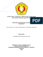 Analisis Jurnal Pengaruh Air Rebusan Kayu Secang Dalam Penyembuhan Biang Keringat Pada Bayi