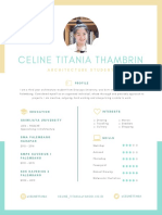 Celine Titania Thambrin: Architecture Student