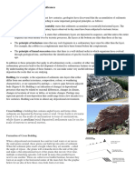 Sedimentary Structure and Their Significances