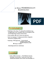 Dasar - Dasar Radiologi