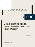 Defensa Social