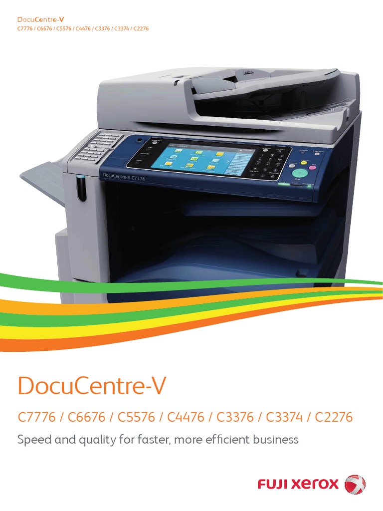DocuCentre-V C7776 Brochure | PDF | Ios | Android (Operating System)