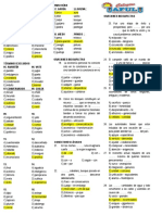 Razonamiento Verbal - Repaso Segundo Año