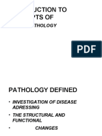 Introduction To Concepts Of: - Pathology