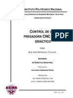 Control de Una Fresadora CNC de Uso Didáctico PDF
