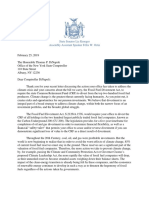 Letter From Sen. Krueger and Assm. Ortiz To State Comptroller DiNapoli Regarding Fossil Fuel Divestment