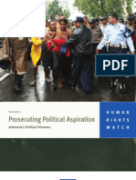 Prosecuting Political Aspirations - HRW Indonesia