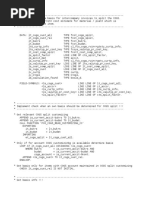 Sample Code For FCO - COGS - SPLIT - BASIS