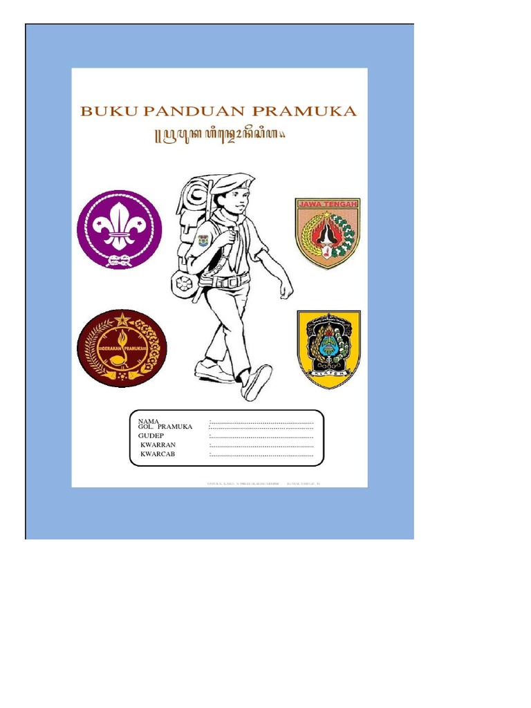 Buku Panduan Pramuka Lengkappdfdocx Buku Panduan Pramuka Lengkappdfdocx