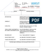 Glavni Projekat Instalacije PDF