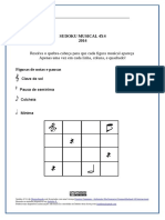 Sudoku Musical (Grade 4x4)