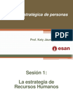 La Estrategia de Los Recursos Humanos