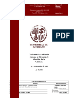 Informe Final de Auditoria Del 16 Al 20 de Octubre