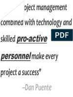 Project Management Combined With Technology and Skilled