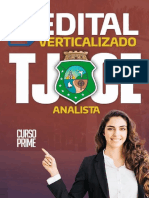 Edital Verticalizado Analista Judiciário TJCE