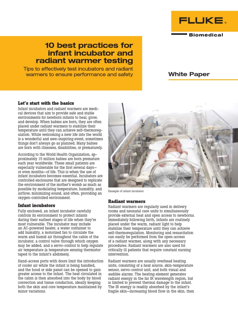10 Best Practices for Incubator Neonatal Intensive Care Unit