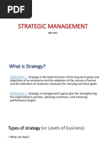 Strategic Management 1