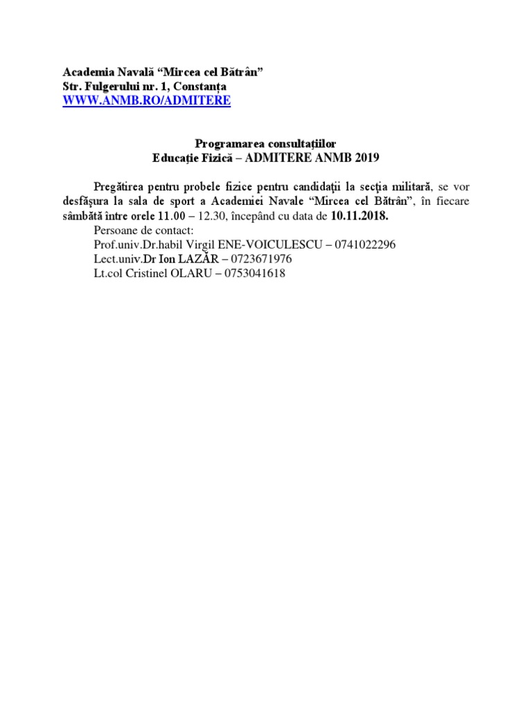 PregÄƒtire Proba Sportiva