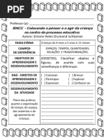 Ei03et05 Planejamento Bncc Espaços Tempos Quatidades Relações e Transformações