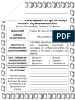 Ei03oe08 Planejamento BNCC Oralidade e Escrita