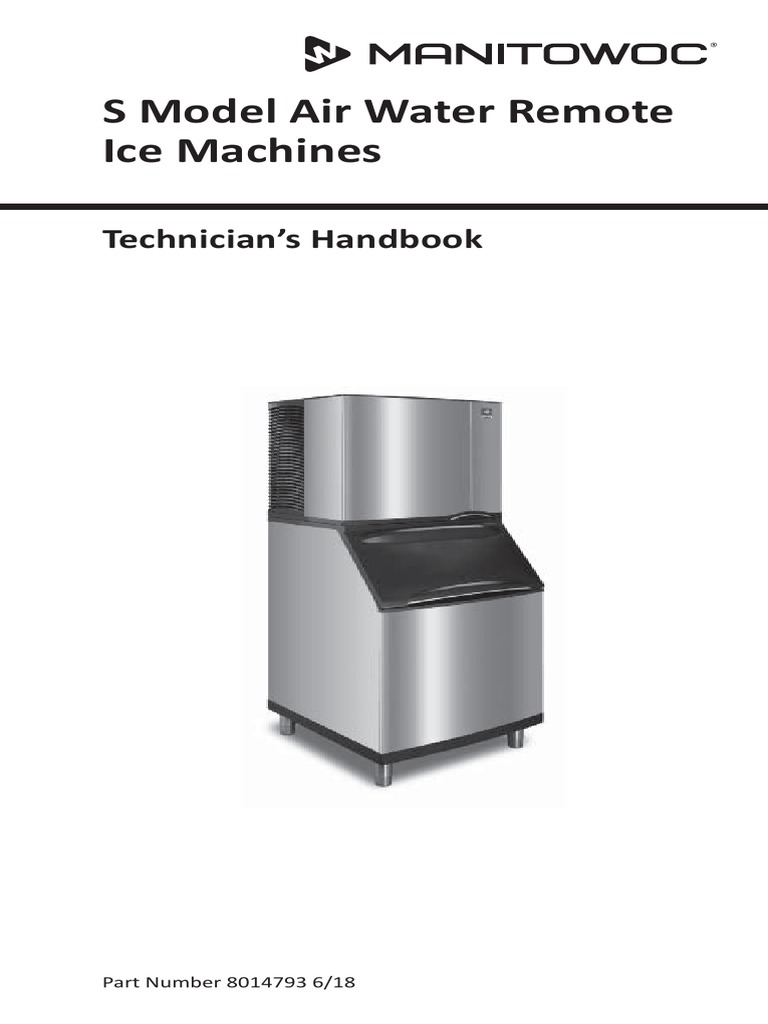 Manitowoc Ice Machine SModel Awr HB Mii en 8014793 PDF Ice