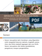 SENSORS FOR BIOPRODUCTION: EXTERNAL SENSORS FOR PERCEPTION OTHER THAN VISION