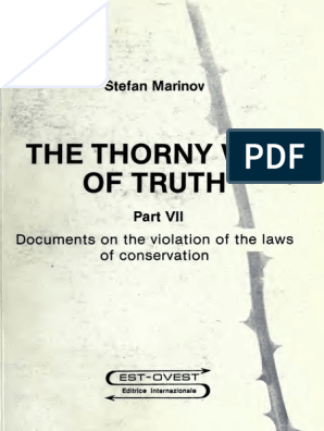 Vdocuments - MX - The Thorny Way of Truth Part7 Marinov PDF, PDF, Magnetic Field