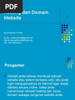 Download Materi 11 - Hosting dan Domain Website by Euis Marlina SN4005855 doc pdf