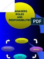 Managers Roles AND Responsibilities