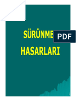 Sürünme Sonucu Doğan Hasarlar PDF