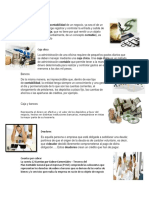 Caja, Caja Chica, Bancos, Caja, Deudos Cuentas y Clasificacion de Las Cuentas