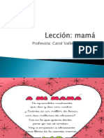 Lección Mamá