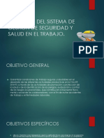 Objetivos Del Sistema de Gestión de Seguridad y