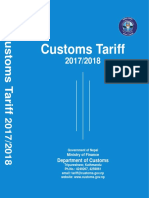 Customs Tariff 2017 - 18 - 2017-12-29-11-35-32