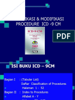 Kodifikasi & Modifikasi Procedure Icd - 9 CM