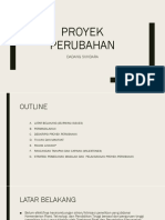 Proyek perubahan diklat pim 4